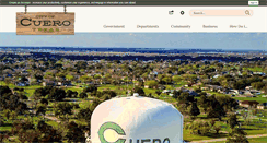Desktop Screenshot of cityofcuero.com
